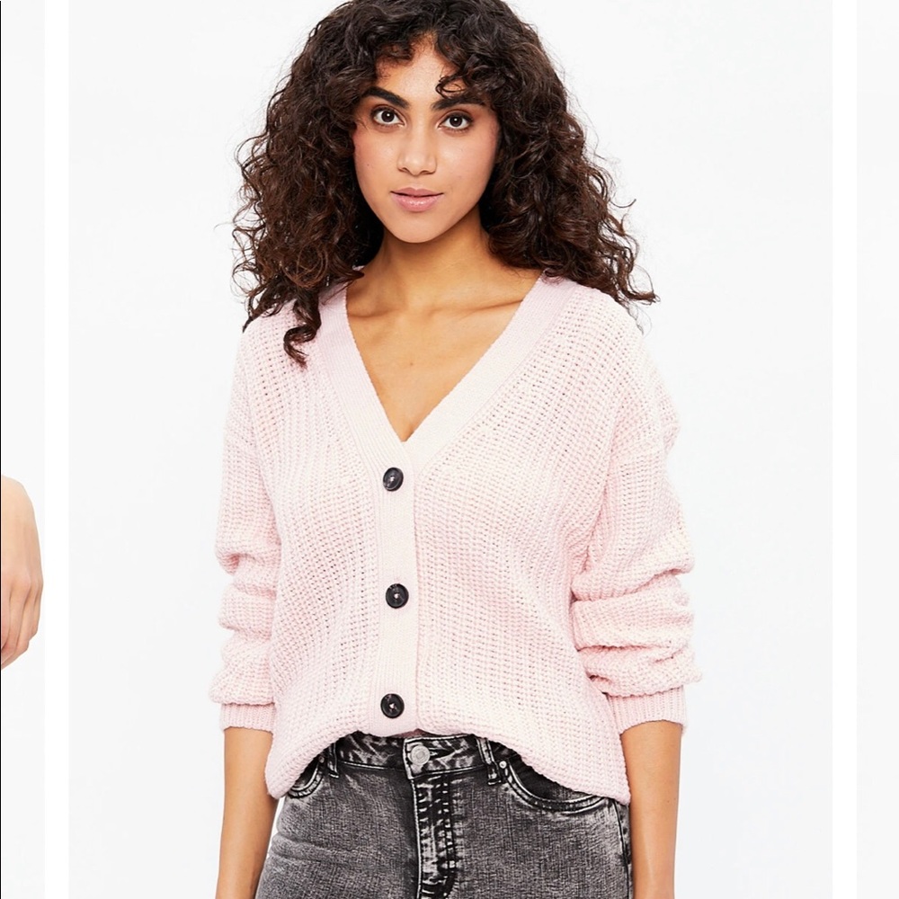 NWOT 💕3/$25 Bluenotes Blush Cardigan Sweater